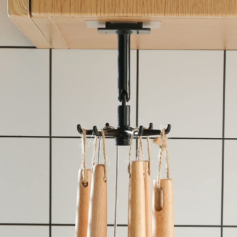 Multipurpose Rotating Hanging Hook For Kitchen (Pack of 5)