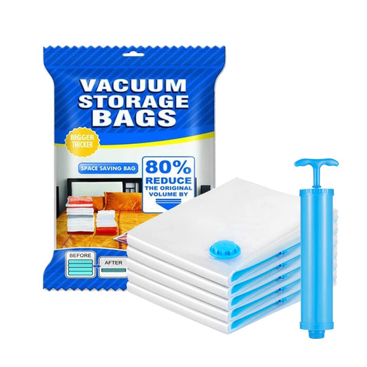 Space Saver Vacuum Storage Bag (5 Bag + 1 Pump)