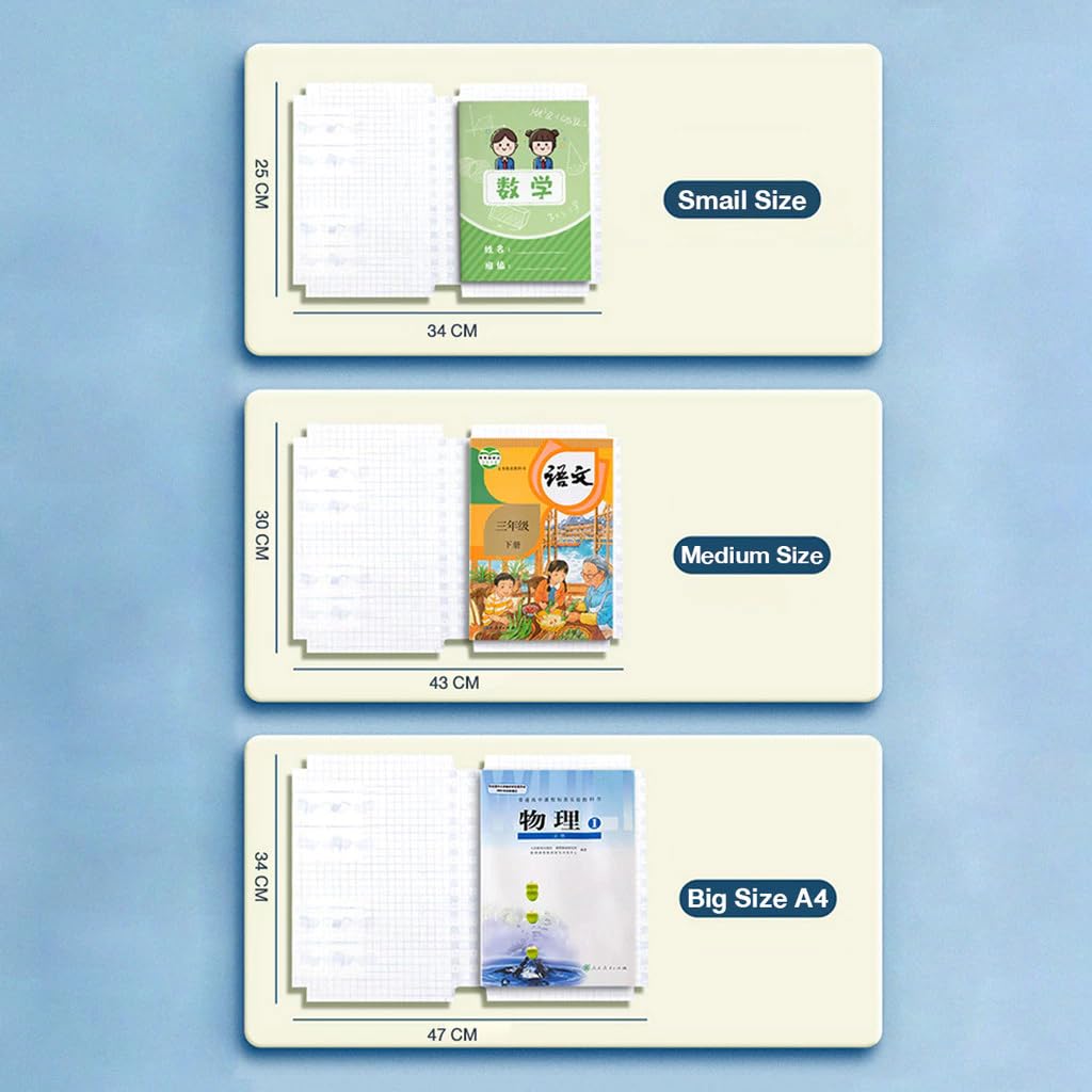 Waterproof Transparent Book Cover (30 Pcs)
