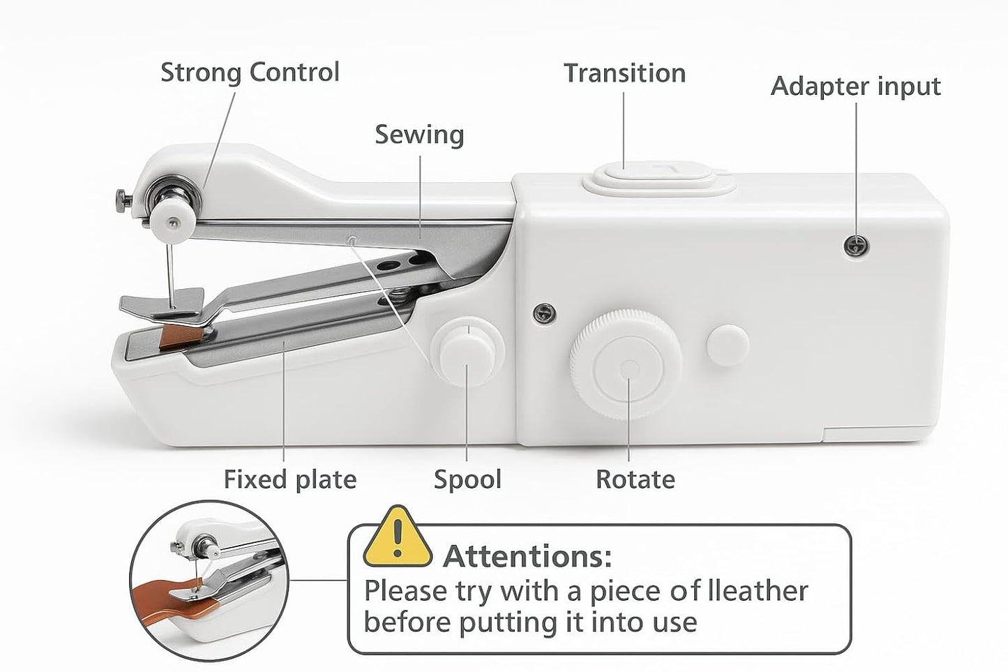 Electric Portable Mini Sewing Machine