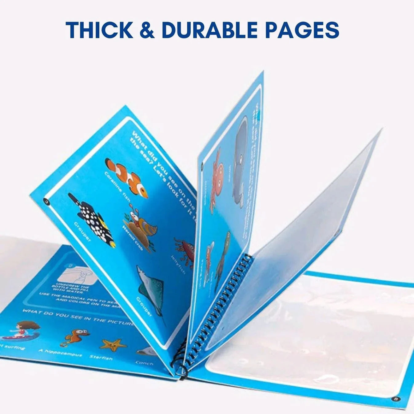 đ„ Reusable Magic Water Books (Pack of 4)