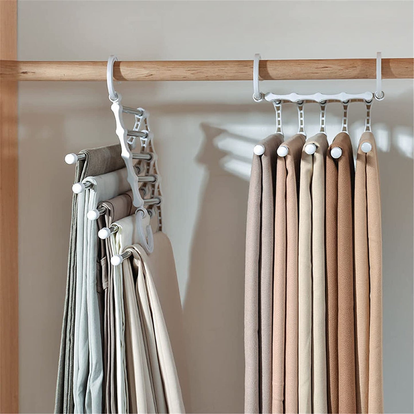 Stainless Steel Foldable Hanger For Clothes (Buy 1 Get 1 Free)