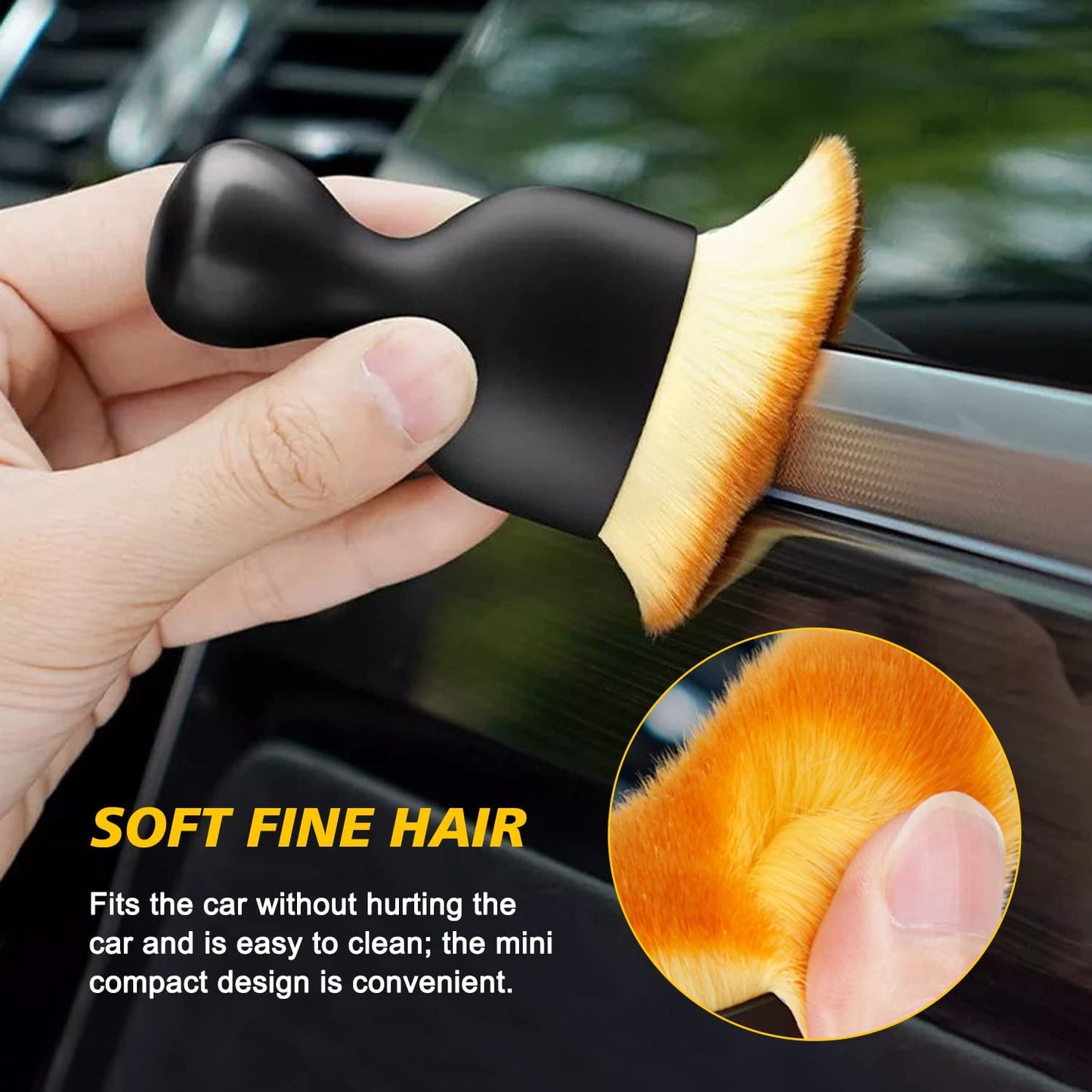 Car Interior Cleaning Brush (Buy 1 Get 2 Free)