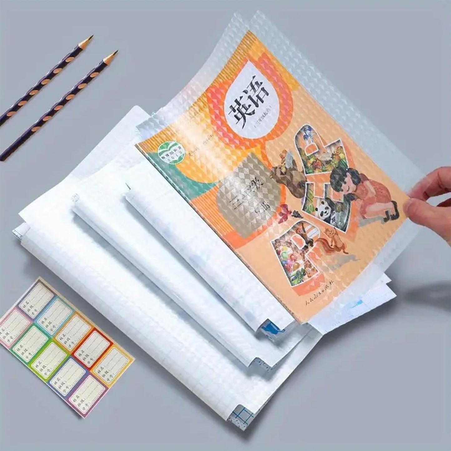 Waterproof Transparent Book Cover (30 Pcs)