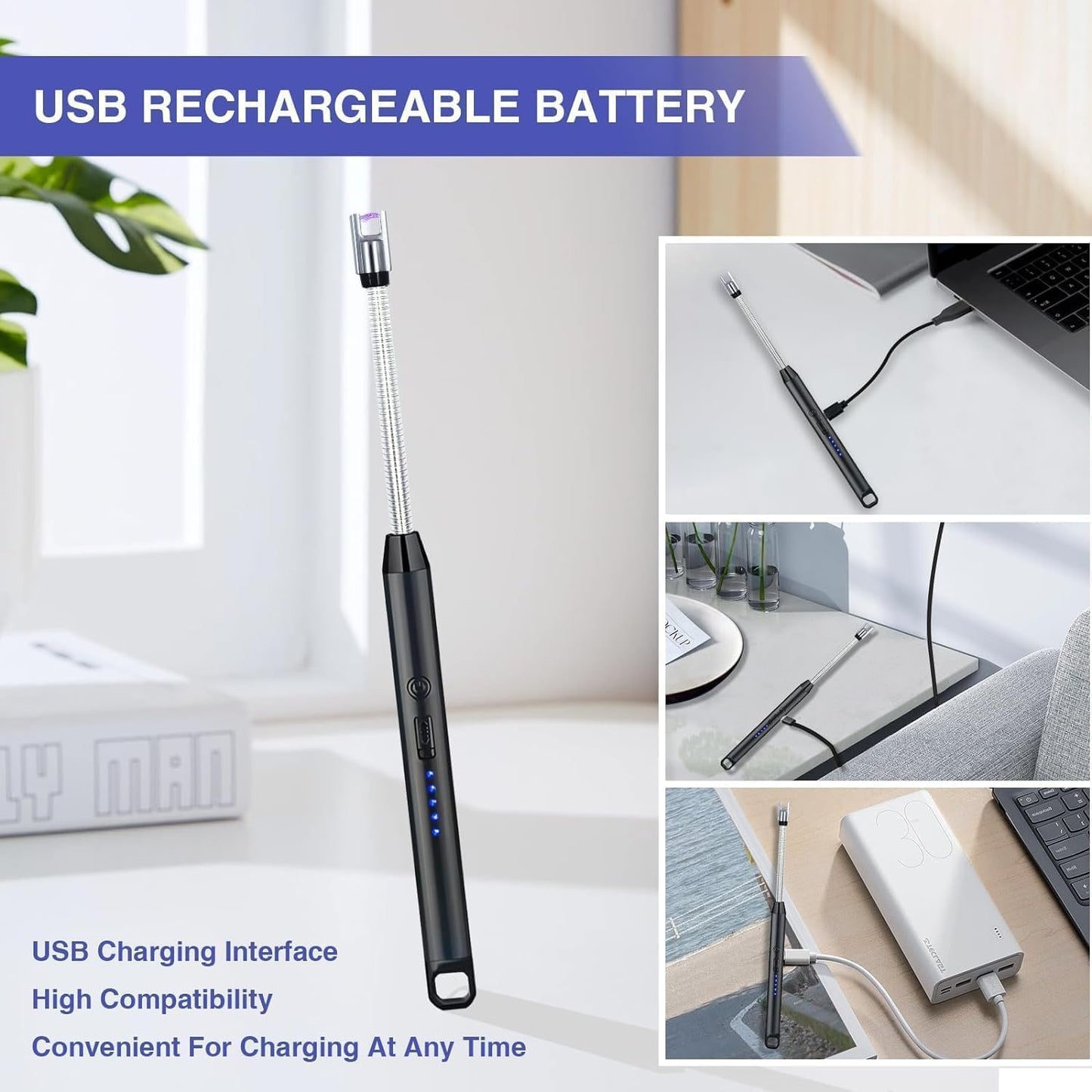 Rechargeable Electric Lighter (Buy 1 Get 1 Free)