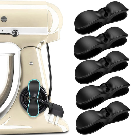 Power Cable Organizer Holder For Kitchen, Home and Office Appliances ( Buy 5 Get 5 Free )