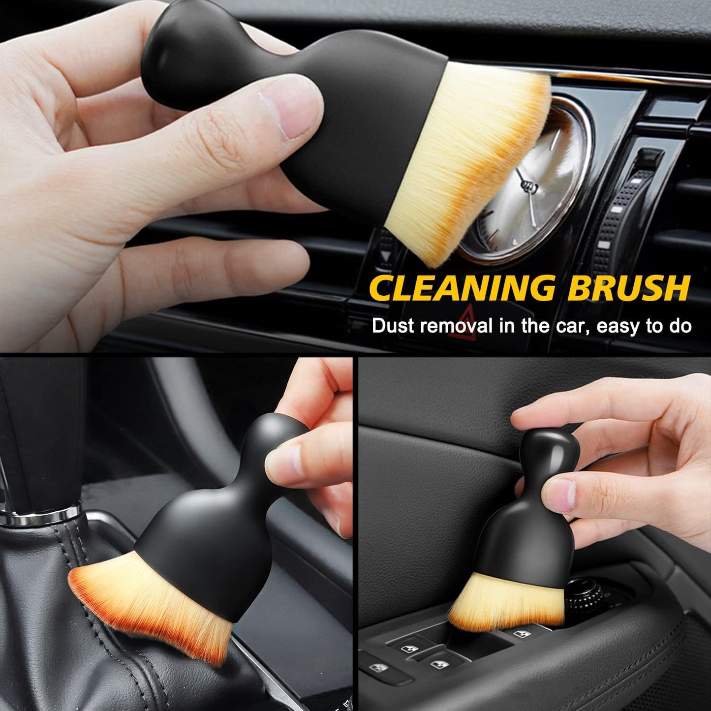 Car Interior Cleaning Brush (Buy 1 Get 2 Free)