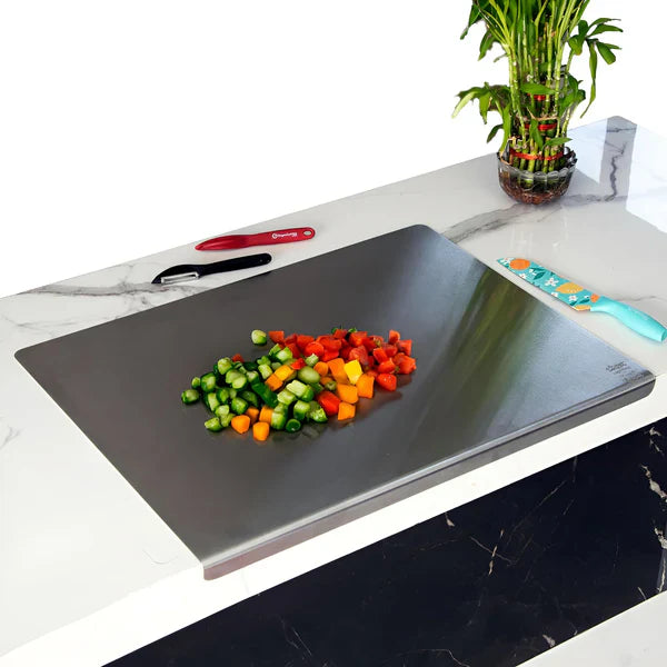 Stainless Steel Chopping Board & Kitchen Countertop 41 x 31 Cm (Original Big Size)
