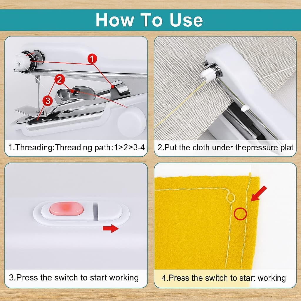 Electric Portable Mini Sewing Machine