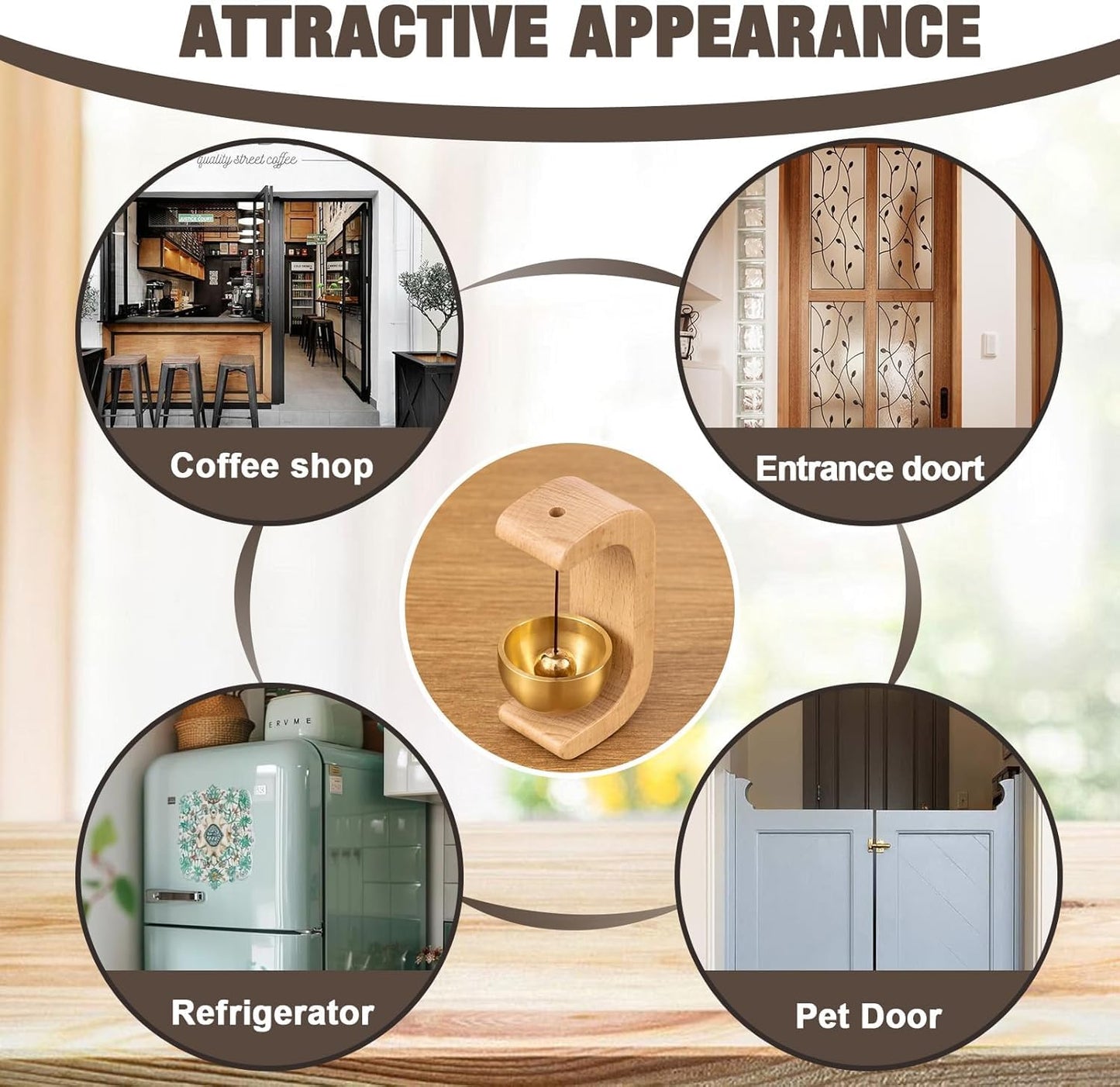 Door Opening Bell (Buy 1 Get 1 Free)