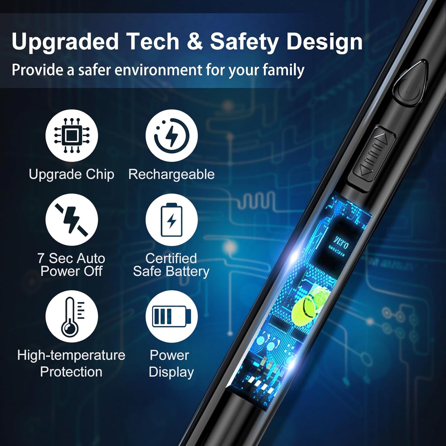 Rechargeable Electric Lighter (Buy 1 Get 1 Free)