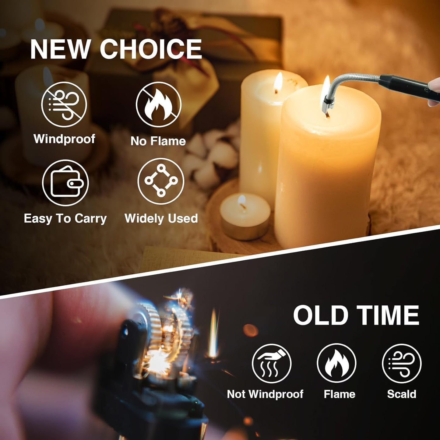 Rechargeable Electric Lighter (Buy 1 Get 1 Free)