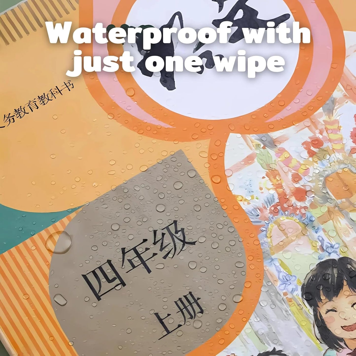 Waterproof Transparent Book Cover (30 Pcs)