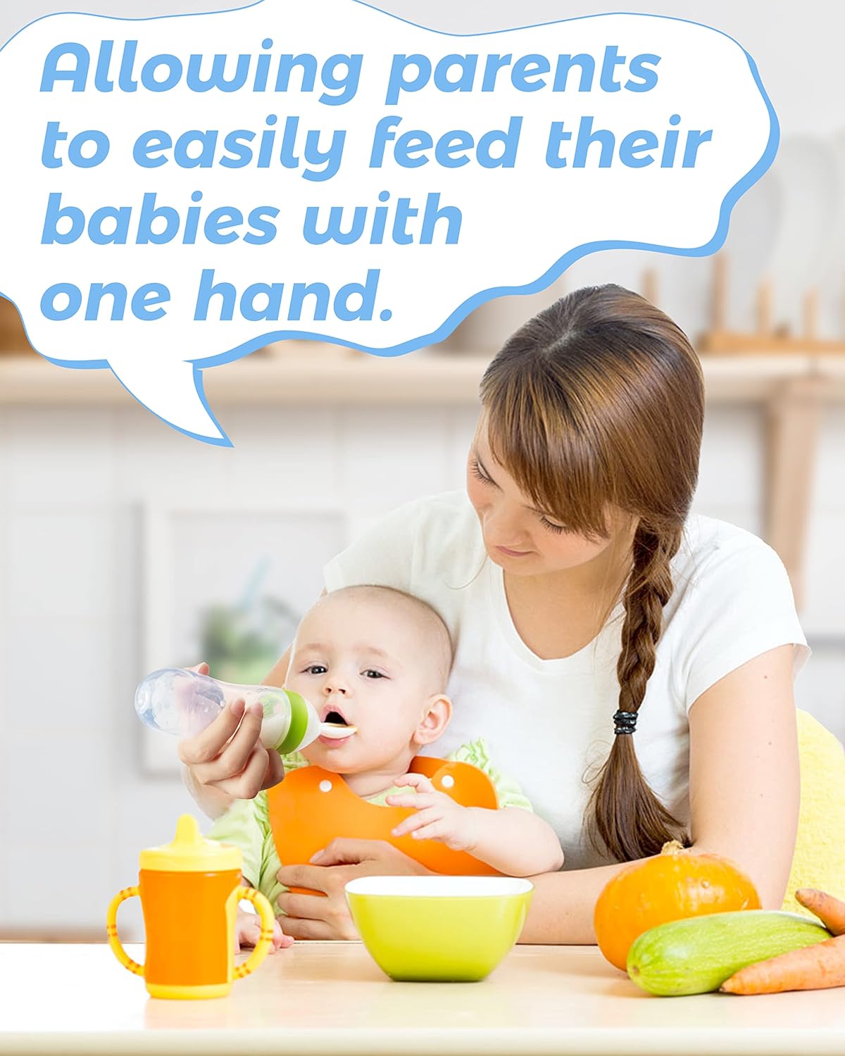 Baby Food Feeder Bottle