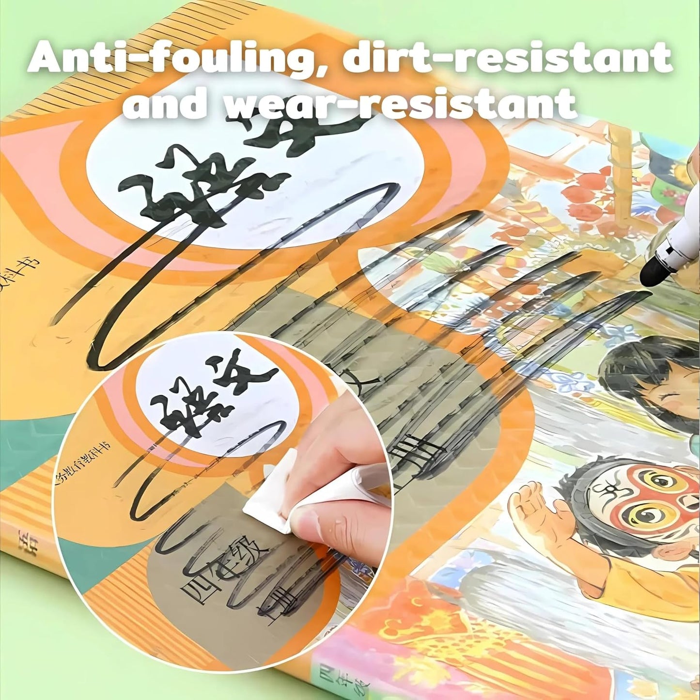 Waterproof Transparent Book Cover (30 Pcs)