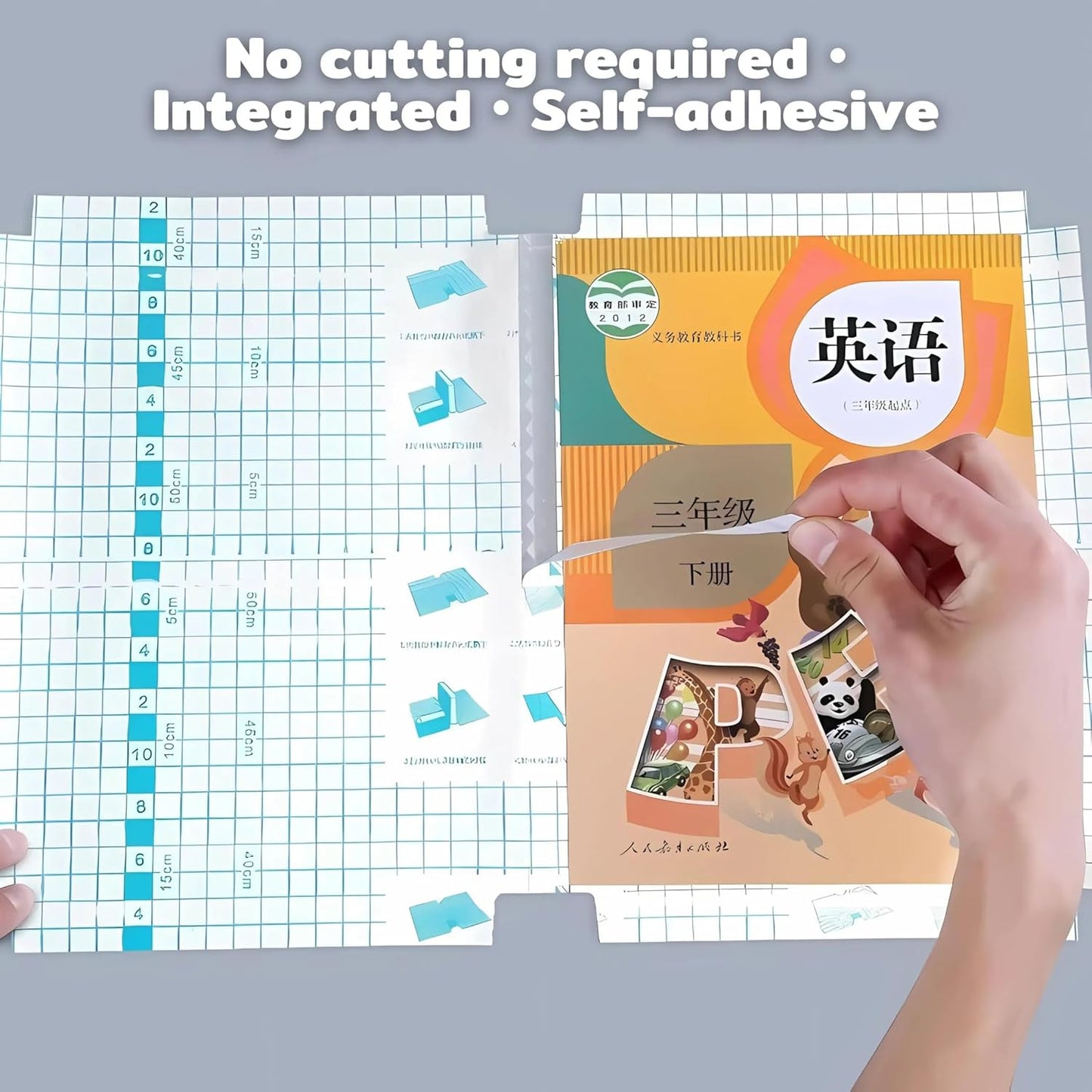 Waterproof Transparent Book Cover (30 Pcs)