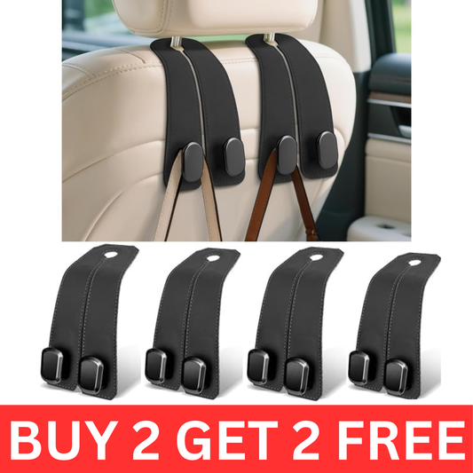 Car Seat Headrest Hooks ( Buy 2 Get 2 Free )