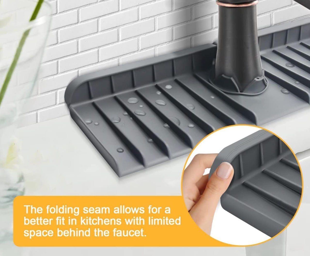 Faucet Silicone Drain Pad For Kitchen, Bathroom, Sink (Buy 1 Get 1 Free)