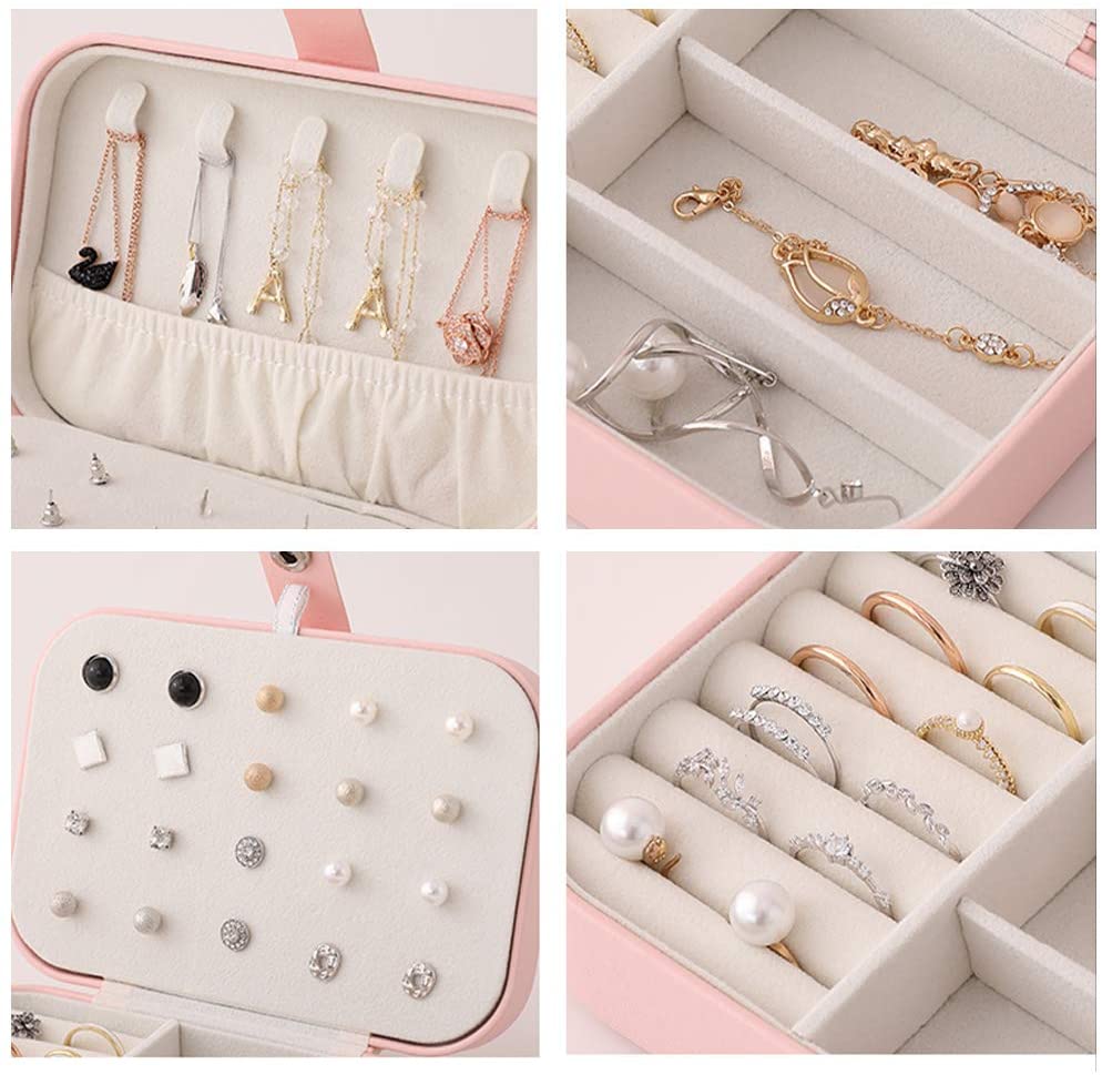 Jewellery Organizer Box (Pink)