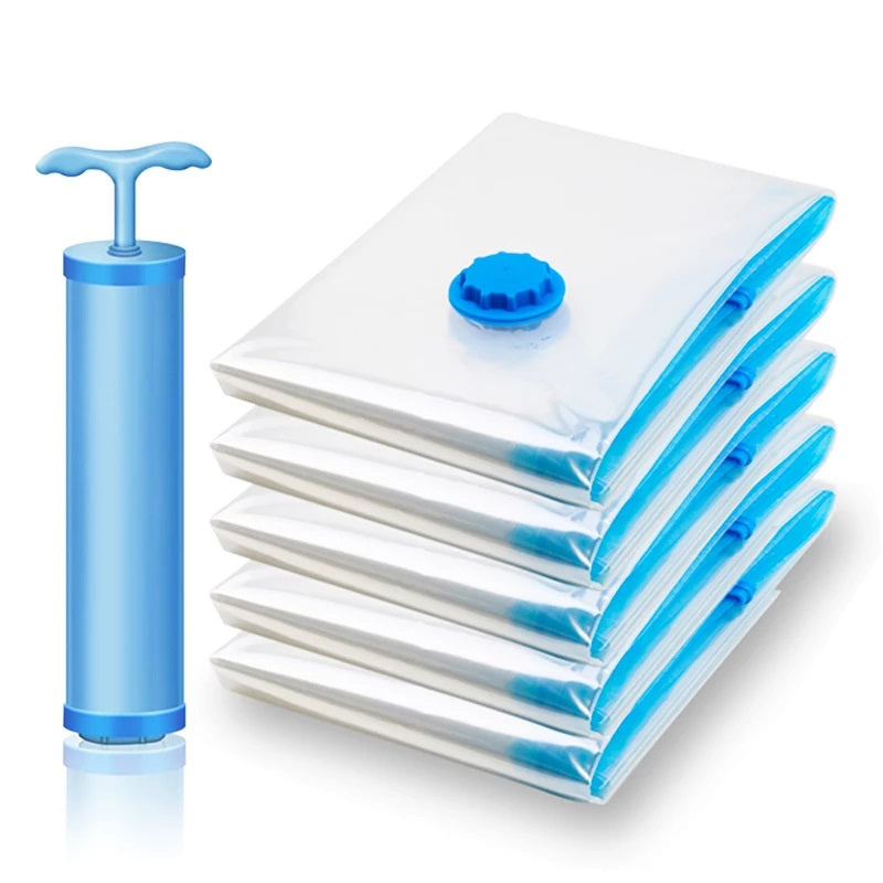 Space Saver Vacuum Storage Bag (5 Bag + 1 Pump)