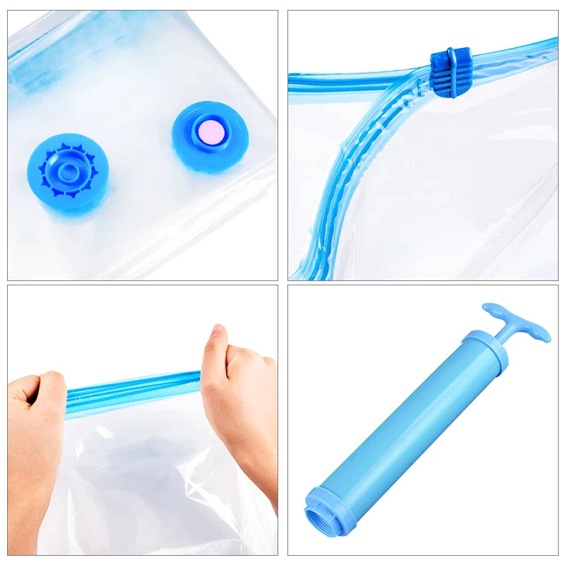 Space Saver Vacuum Storage Bag (5 Bag + 1 Pump)