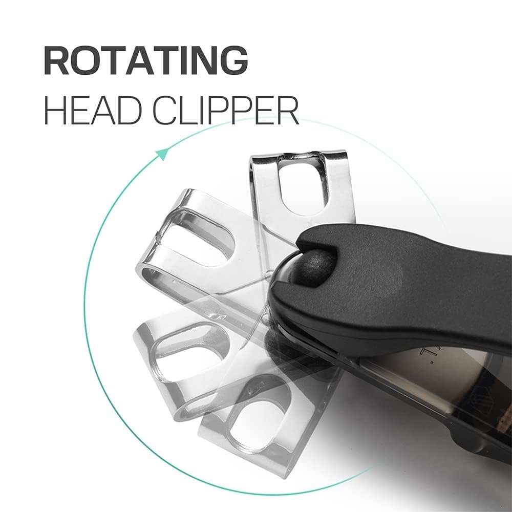 360 Degree Rotating Nail Cutter (Stainless Steel)