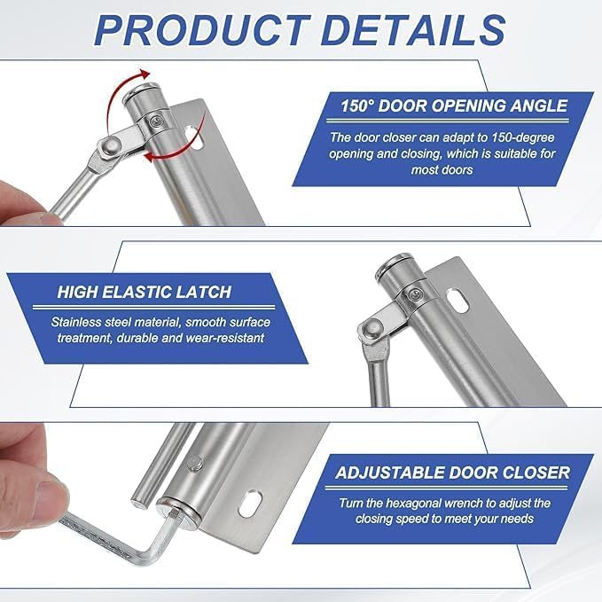 Automatic Door Closer ( Buy 1 Get 1 Free )