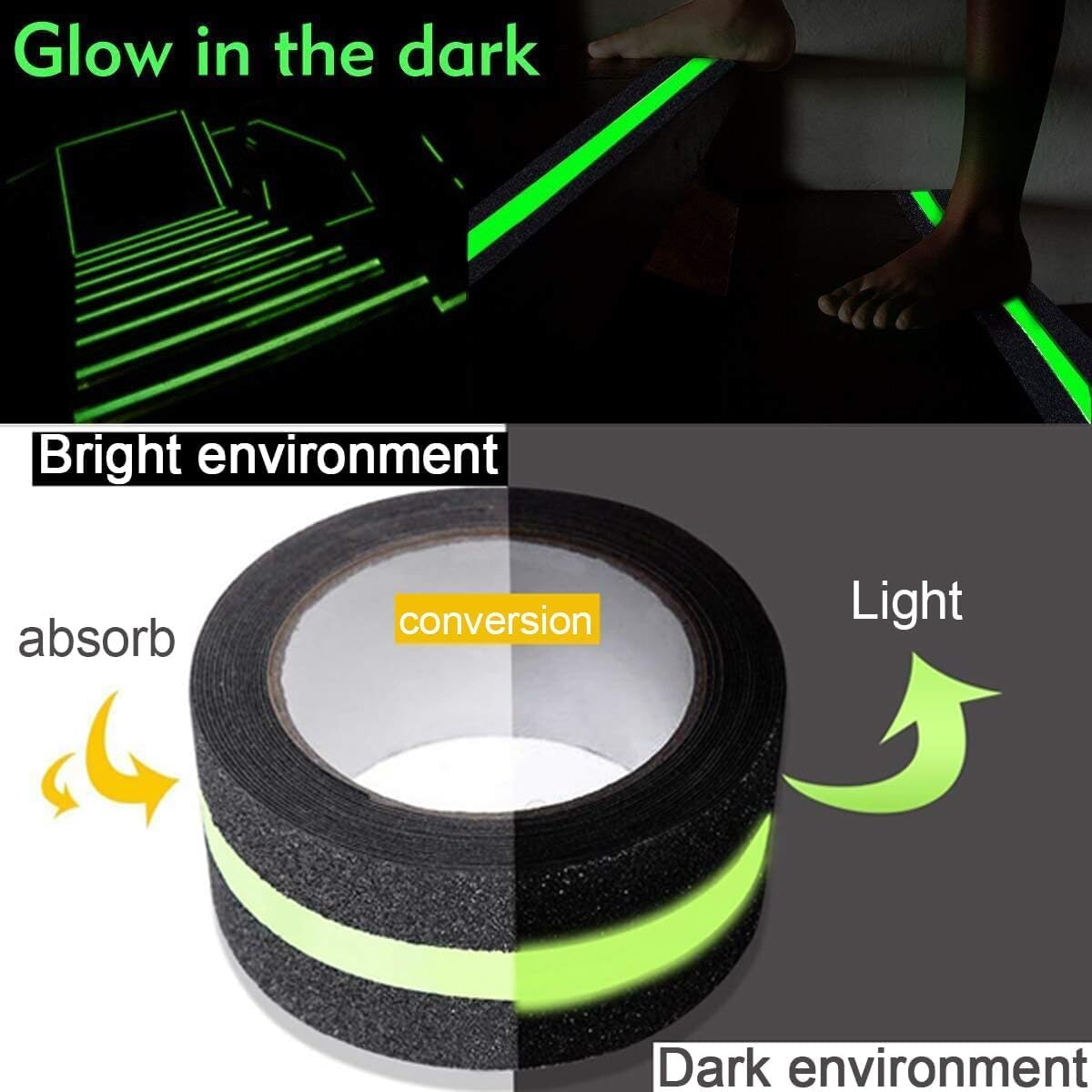 Anti Slip Stair Tape With (Night Light)
