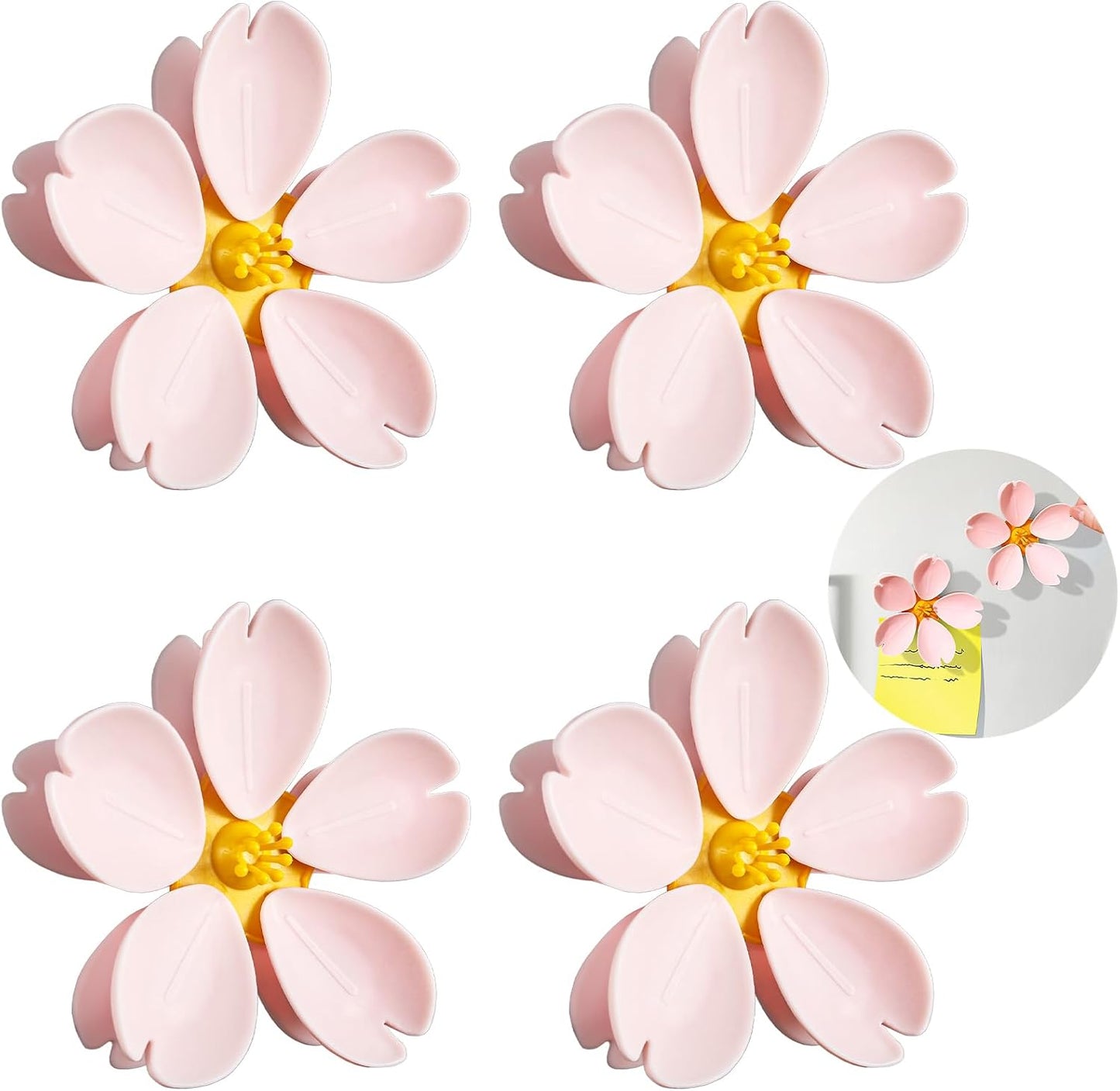 Flower Magnetic Fridge Clip