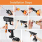 Electric Portable High Pressure Washer Gun for Car & Bike