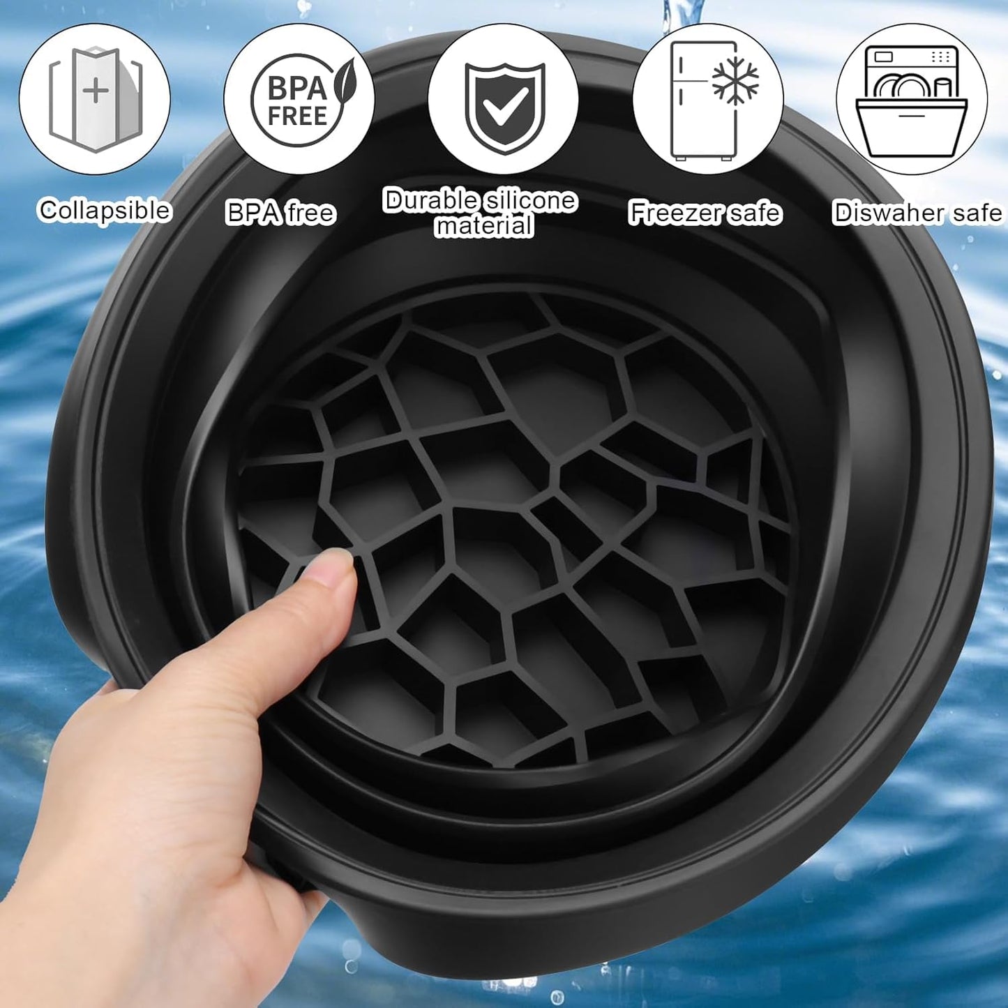 Silicone Ice Bucket For Face Facial At Home