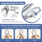 Portable Stainless Steel Clothesline Rope with Hooks (Buy 1 Get 1 Free)