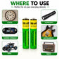 Type C Rechargeable Batteries 800 mWh 2 Pcs AAA & 2 Pcs AA Total ( 4 Pcs Set )