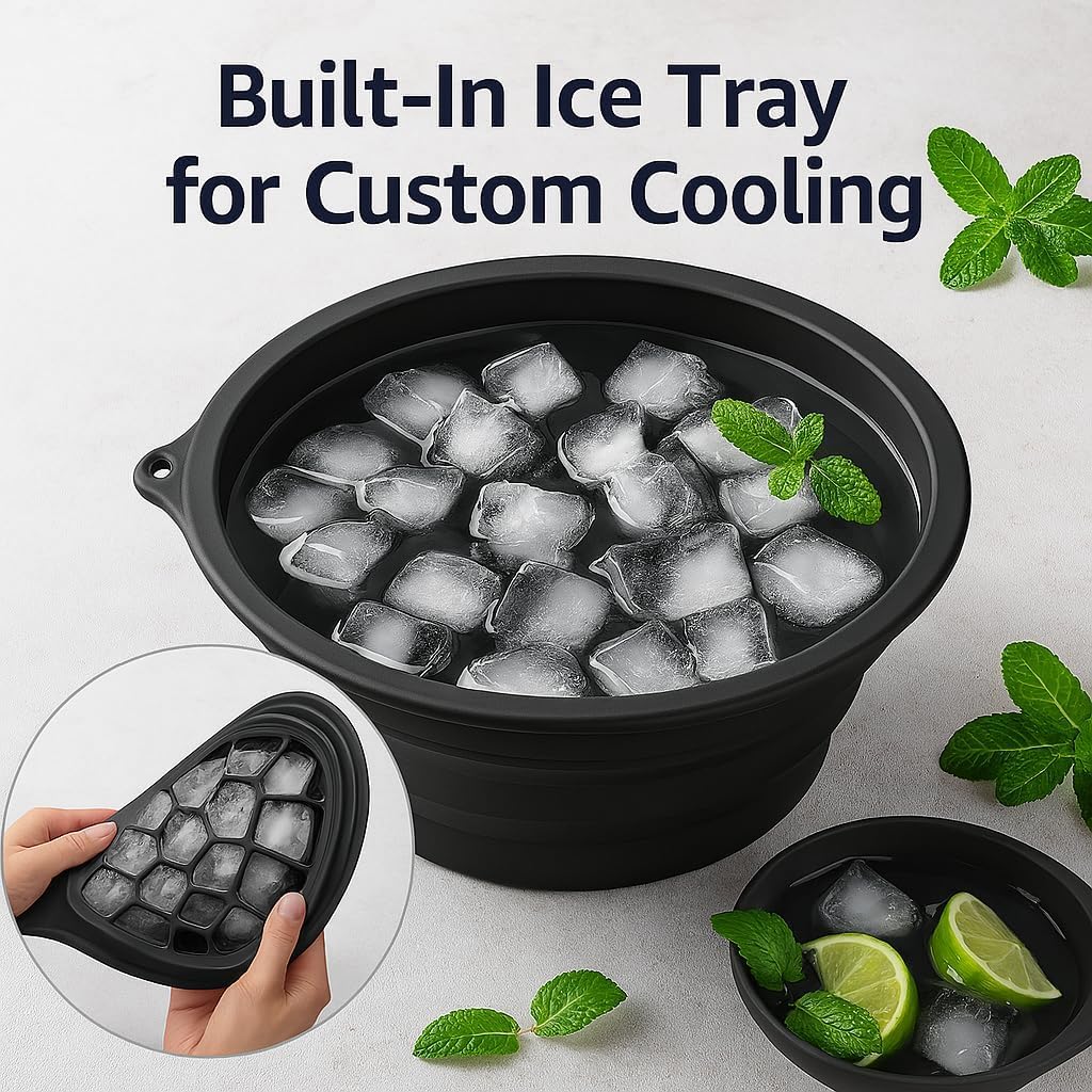 Silicone Ice Bucket For Face Facial At Home