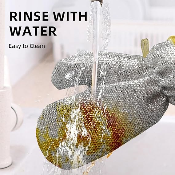 Waterproof Wire Dishwashing Gloves