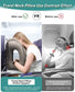 Inflatable Travel Pillow For Support Neck & Head