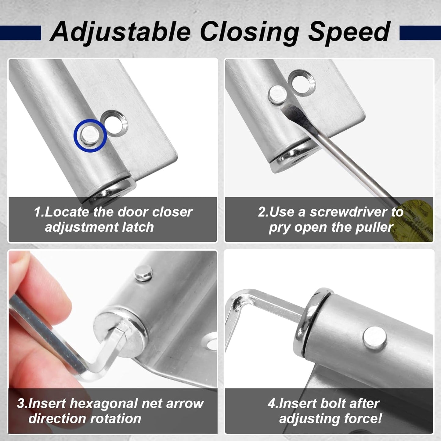 Automatic Door Closer ( Buy 1 Get 1 Free )