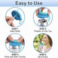 BPA-Free Reusable Soda Can Lids with straw (Buy 1 Get 1 Free)