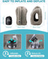 Inflatable Travel Pillow For Support Neck & Head