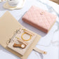 Premium Leather Jewellery Organizer Book (Pink)