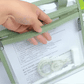 13 Compartments Vertical A4 Document Folder Organizer Bag With Label Sticker ( Buy 1 Get 1 Free )