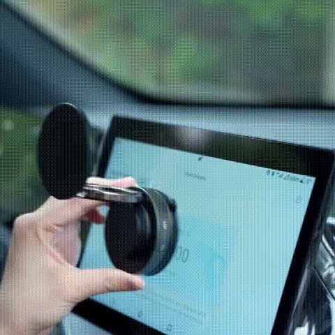 Multipurpose Vacuum Magnetic Phone Holder 360° Rotation & 180° Adjustable ( Buy 1 Get 1 Free )