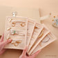 Premium Leather Jewellery Organizer Book (Pink)