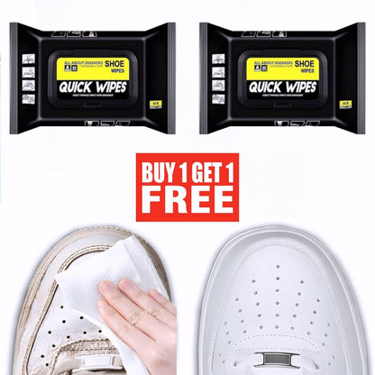 Quick Shoe Cleaning Wipes (Buy 1 Get 1 Free )
