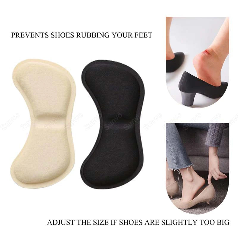 Heel Grips Liner Cushions Inserts for Loose Shoes, Heel Pads Snugs for Shoe  Too Big Men Women, Filler Improved Shoe Fit and Comfort, Prevent Heel Slip  and Blister - Walmart.com