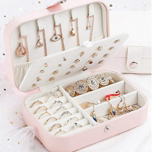 Jewellery Organizer Box (Pink)